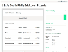 Tablet Screenshot of j-jpizza.com